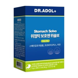 Doctor Adol Dr. Adol Wisolbo Protects gastric mucosa, suppresses Helicobacter pylori, derived from female vaginal lactic acid bacteria, Wisulbo Dr. Son 30 packets / 닥터아돌 위솔보 위점막보호 헬리코박터균 억제 여성질 유산균 유래 위슬보 닥터아들 30포