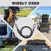 Adjustable Bungee Cords with Carabiner Hooks - Heavy Duty Elastic
