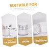 Baluue 2pcs Moisturizer Pump Dispenser Airless Push down Cream Containers