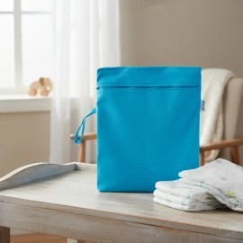 Bolsa Impermeable Wetbag Doble Cierre Para Pañales De Tela                                                                                            