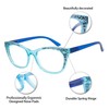 OCCI CHIARI Cat Eye Reading Glasses Women 2.25 Stylish Readers