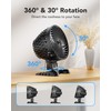 AaoLin USB Desk Fan, Table Fan with CVT Variable Speeds,