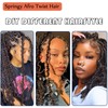 kossys 8 Paquetes De Extensiones De Cabello Afro Trenzado Elástico