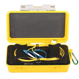 FTTH LC-UPC to LC-UPC OTDR Launch Cable Box G652D Single Mode 9/125 Fiber Optic Cable OTDR Dead Zone Eliminator (Cable Length 1000 Meters)