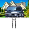 A-Pillar Light Mount Bracket Compatible with Hummer H2 2003-2009 Accessories,