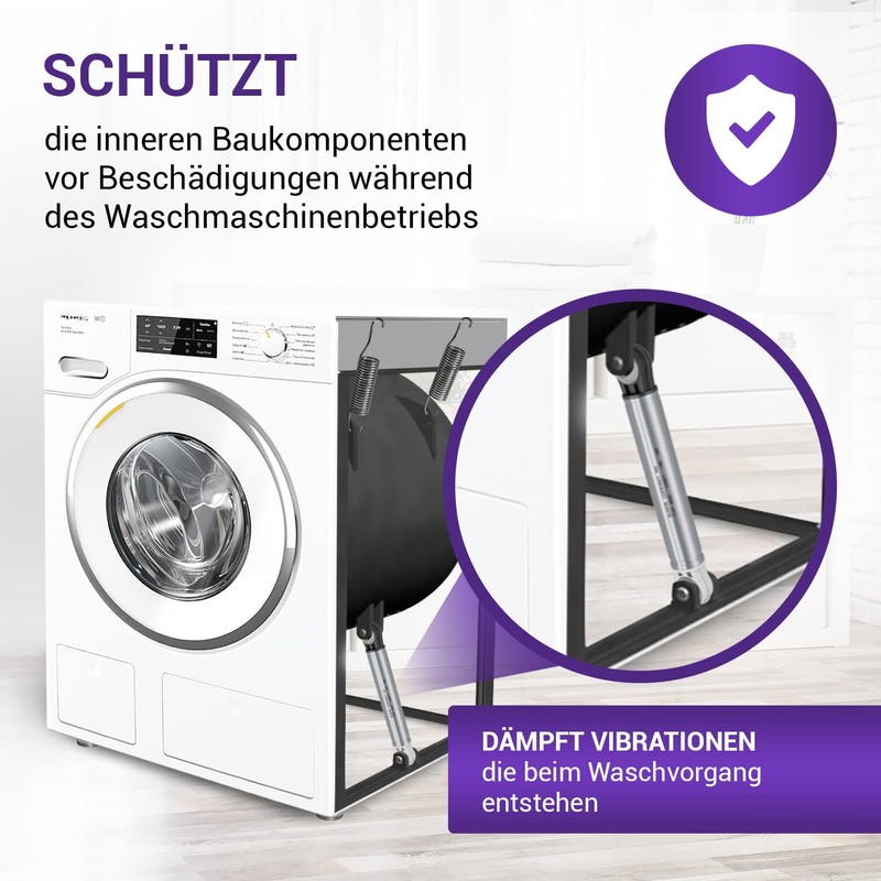 Vioks.pro Damper Washing Machine 120N Replacement for Мiele 4500826 Suspa