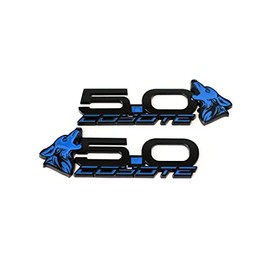 Coyote Badge Shop - V4 Coyote 5.0" Fender Badges (Pair) - Grabber