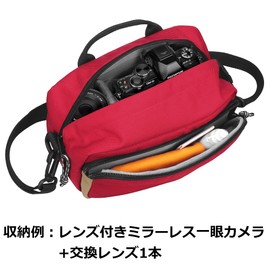 Hakuba Outdoor Camera Shoulder Bag 03, 0.7 Gallons (2.5 L)