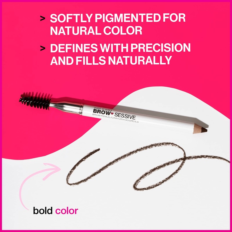 Markwins wet n wild, Brow-Sessive Brow Pencil, Dual-Ended Eyebrow Pencil