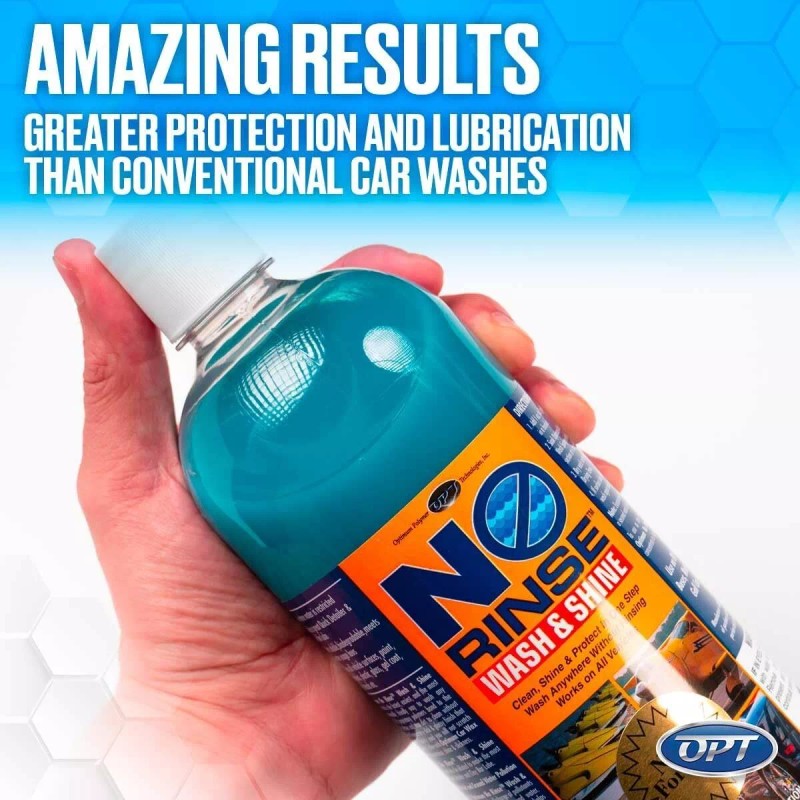 Optimum No Rinse Wash And Shine 32Oz Eco Friendly Car