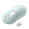 Sanwa Supply MA-WBS327G Silent Wireless Mouse (Green)