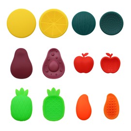 Pack of 12 Fidget Toys, Sensory Stones, Sensory Stone, Anti-Stress Toy, Stress Relief, Worry Stone, Emotional Soothing Toy, Fidget Toy for Children, Adults, Stress, Anxiety, Autism & ADHD