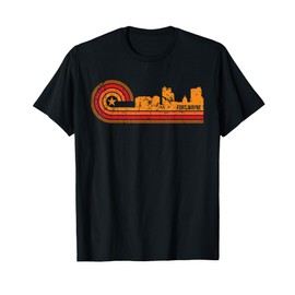 Retro Fort Wayne T-Shirt - Fort Wayne IN Skyline Shirt T-Shirt
