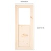 Fdit Hemlock Sauna Ventilation Grille Ventilation Grille for Sauna Rooms