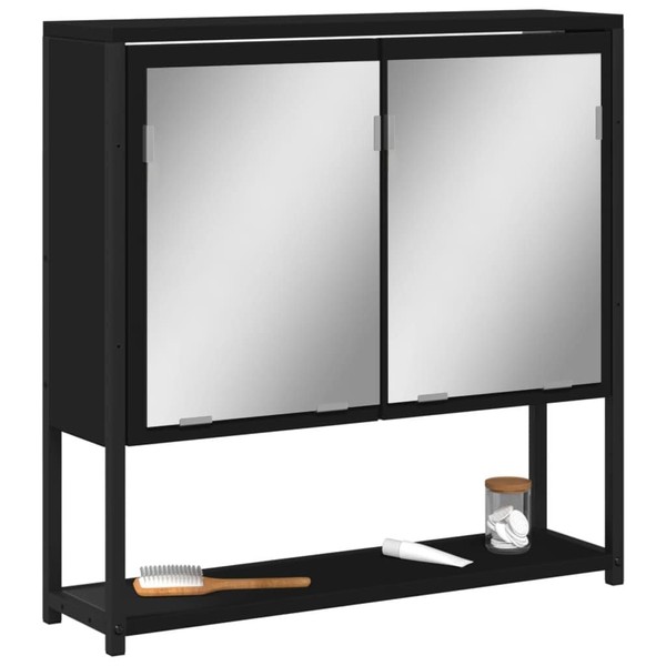 ZJMTOCYU Stylish Bathroom Mirror Cabinet for Organized Storage, 23.6" x