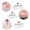 minkissy 1Pc Handheld Massage Roller Ergonomic Multi Purpose Muscle Relaxer