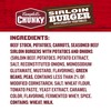 Campbell’s Chunky Soup, Sirloin Burger With Country Vegetable Beef Soup,
