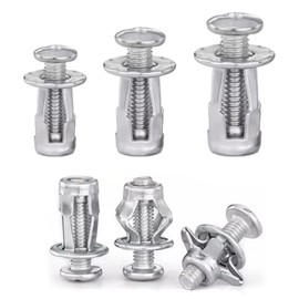 Fine jade2 Pack of 45 Jack Nuts Petal Nuts Cavity Metal Anchors Cavity Dowels for Thin Walls Cavity Doors Iron Sheet (M4 M5 M6)