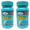 Certiifiedplus 2-PK Simethicone Gas Relief Chewable Tablets 80mg Anti-Gas Bloating
