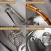Glass Teapot with Removable Infuser and Lid, Stovetop Safe, Glas