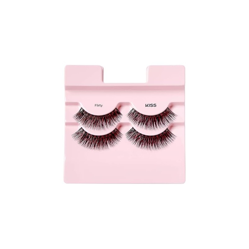 KISS Looks So Natural Lashes Double Pack - FLIRTY Tapered