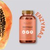 Enzymas Suplemento Alimenticio Papaya Pancreatina Probioticos Ingredientes Naturales Vegano 120
