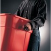 Rubbermaid Commercial Products BRUTE Square Bin Storage Container without Lid,