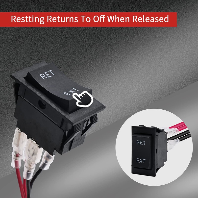 APIELE Momentary Switch Polarity Reverse 4 Pin (ON) Off (ON)