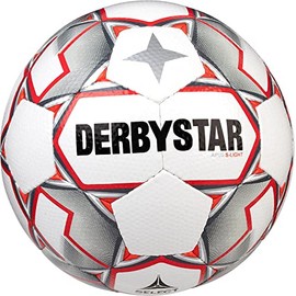 DERBYSTAR Unisex Youth Apus S-Light Training Ball, White, 4