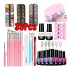 Gel Nail Polish Kit De Esmalte De Uñas De Gel,