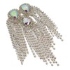 Rhinestone Tassel Shoulder Epaulet Decorative Shoulder Board Badge DIY Exquisite