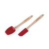 Farberware Strawberry Pro Mini Silicone Spatulas, Set of 2, Heat-Resistant