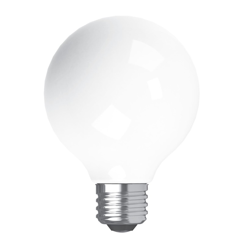 GE Refresh LED Light Bulbs, 60 Watt, Daylight, G25 Globe