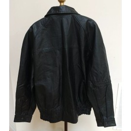 Burks Bay NWT NRA National Rifle Association Lifetime Member Leather Jacket Size Large