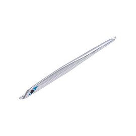 Lure, Metal Jig, 4.2 oz (120 g), Long Yellowtail, Inshore Offshore Jigging, Flying Yan, Ks Garage Original (Silver, 4.2 oz (120 g), Length 8.3 inches (210 mm)