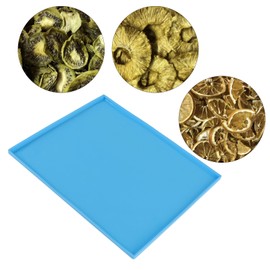 4Pcs Silicone Dehydrator Mats, Portable Silicone Sheets Food Grade Silicone Tray Liner High Temperature Prevent Sticking Silicone Tray Liner Reusable Fruit Dehydrator