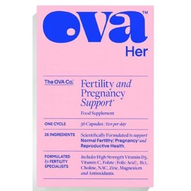 OVAHer Fertility and Pregnancy Support Capsules 56s