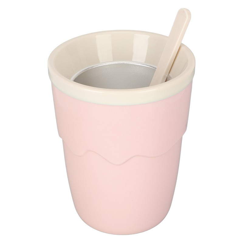 Slushie Cup 200ml Easy Operation Durable PP Aluminium Light Portable