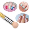 SILPECWEE 1pcs Nail Sponge Pen, Ombre Nail Brush Nail Design