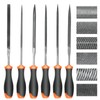 CCLIFE File Set 6-Piece Professional Workshop File Set Small Metal