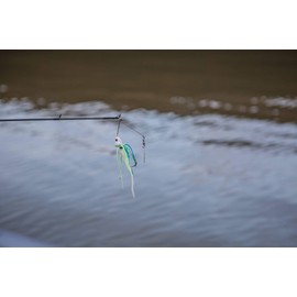 Booyah Covert-Wht/Chart/Blue, 1/2Oz #5 Gld Col. Blu Wht Chrt Hd