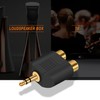 ANDTOBO 3.5 mm TRS to Dual RCA F (2-Pack), 3.5mm