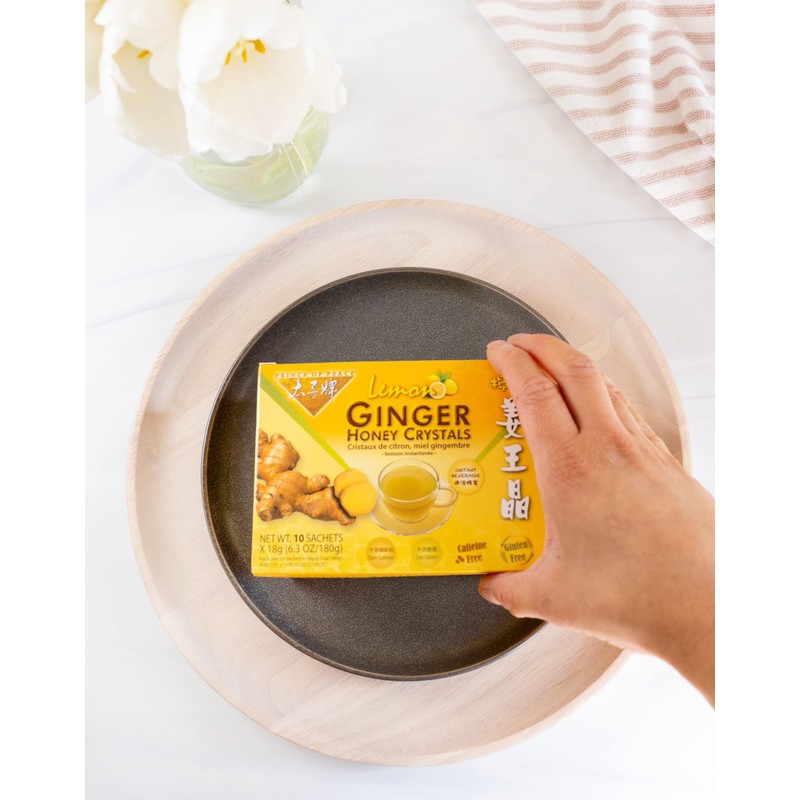 Prince of Peace Instant Lemon Ginger Honey Crystals, 30 Sachets
