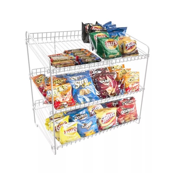 FixtureDisplays 24" Wide X 14.9" Deep X 23.2" Tall 3-Open-Shelf