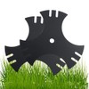 AMTHKNO 2 Pack 9" X5/8" 3-Side Edger Star Blades -