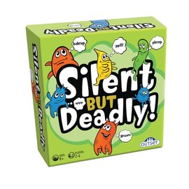 Outset Media Silent But Deadly - The Award Winning Card Game Of Windy Fun - Think Uno But With Farts - Family Game For Ages 8+