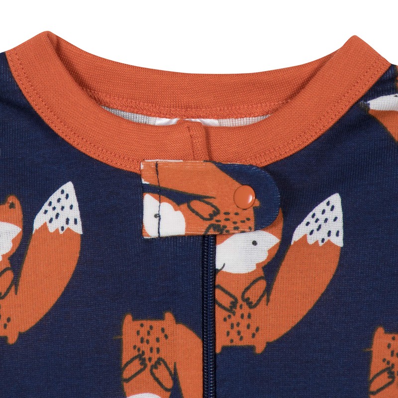 Gerber - Paquete de 2 Pijamas con pies para bebé,