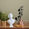 EXCEART Resin Sketch Figures Beethoven Bust Statue Figures Plaster Line