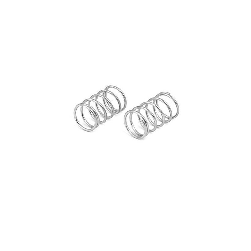 sourcingmap 1mmx12mmx20mm 304 Stainless Steel Compression Springs Silver Tone 10pcs
