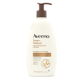Aveeno Tone Texture Daily Renewing Lotion for Bumpy and Dry Skin 18 Fl Oz
